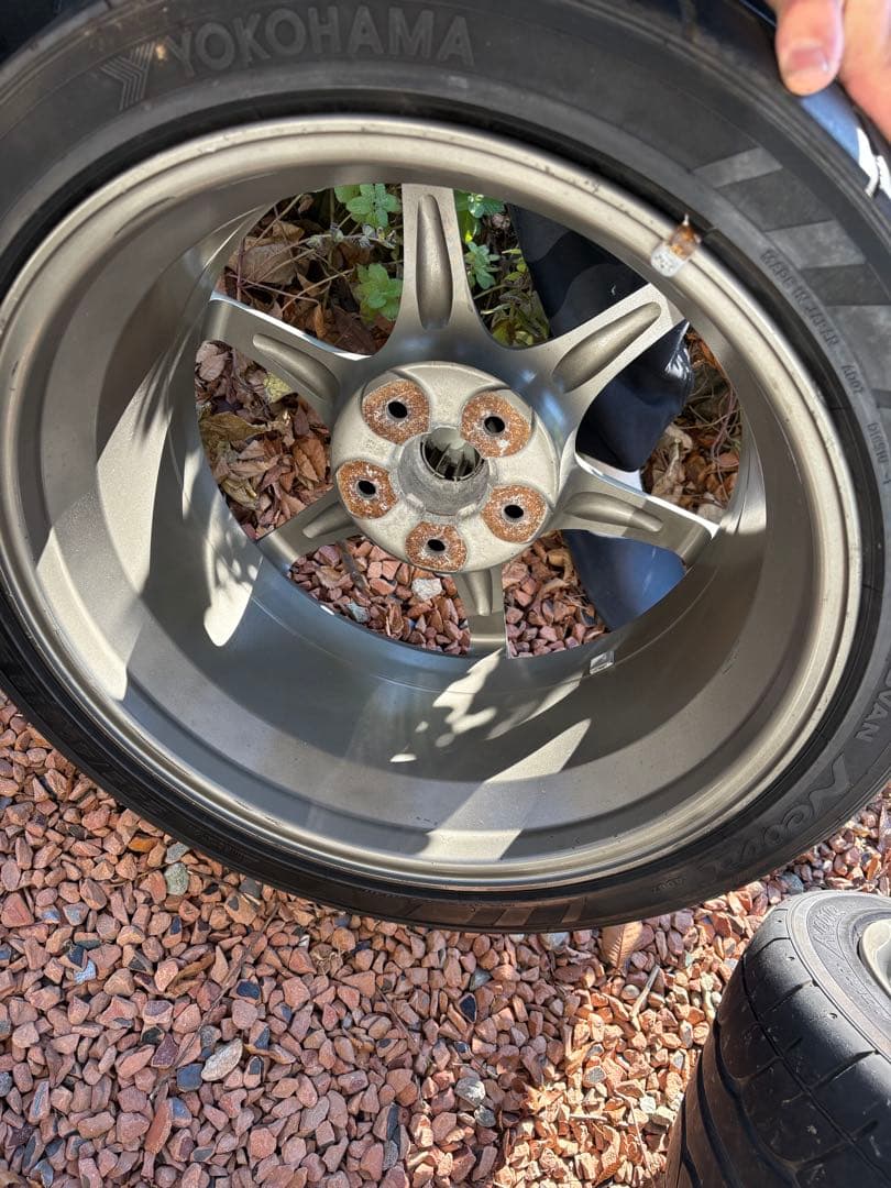 R34 GT-R純正ホイール　18インチ4本9j+30 タイヤホイール　美品