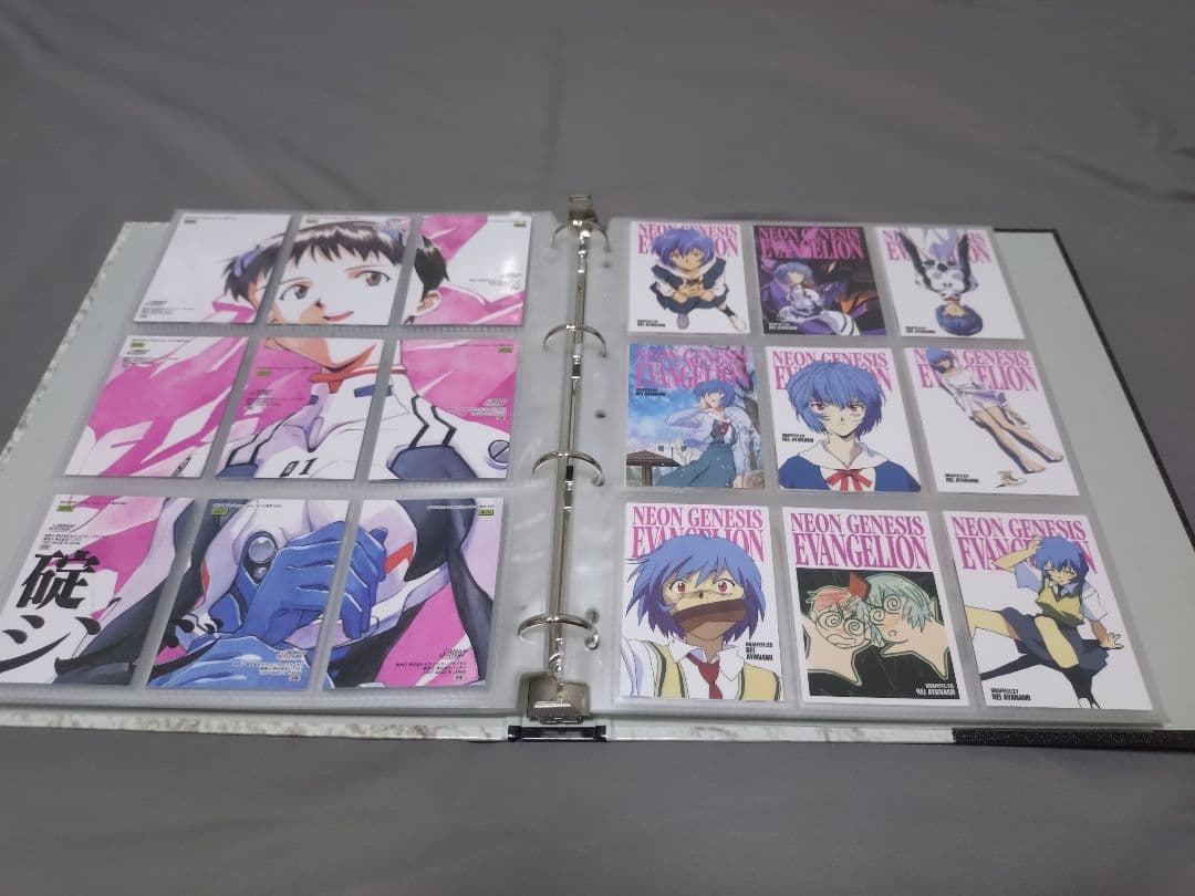 カードダスマスターズ新世紀エヴァンゲリオン第一集＆第二集初版コンプリート