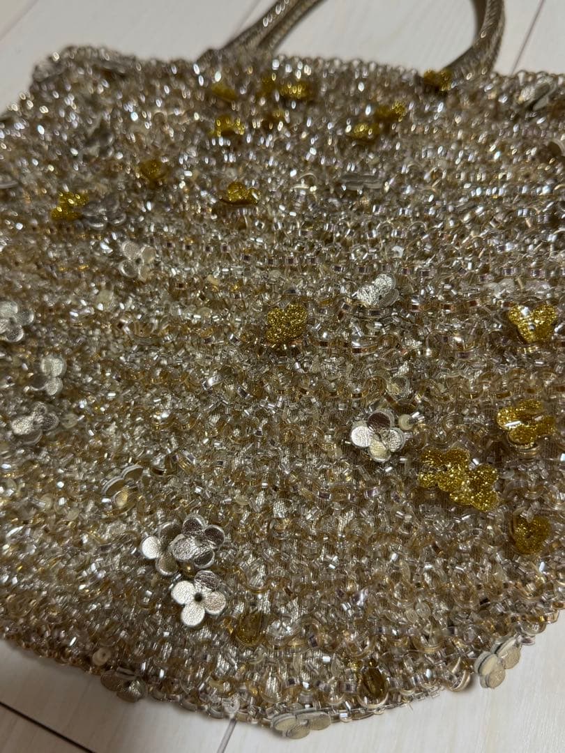 アンテプリマ シルバーゴールド　ワイヤーバッグ　ANTEPRIMA