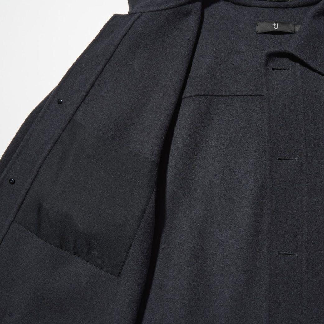 UNIQLO +J ウールブレンド オーバーサイズ シャツジャケット