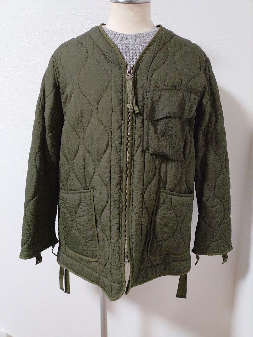 YSTRDY'S TMRRW キルティングミリタリージャケット