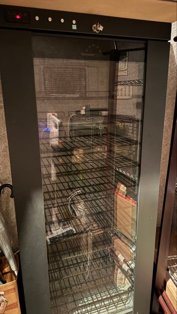 ロングフレッシュ ST-SV270G ワインセラー 265L