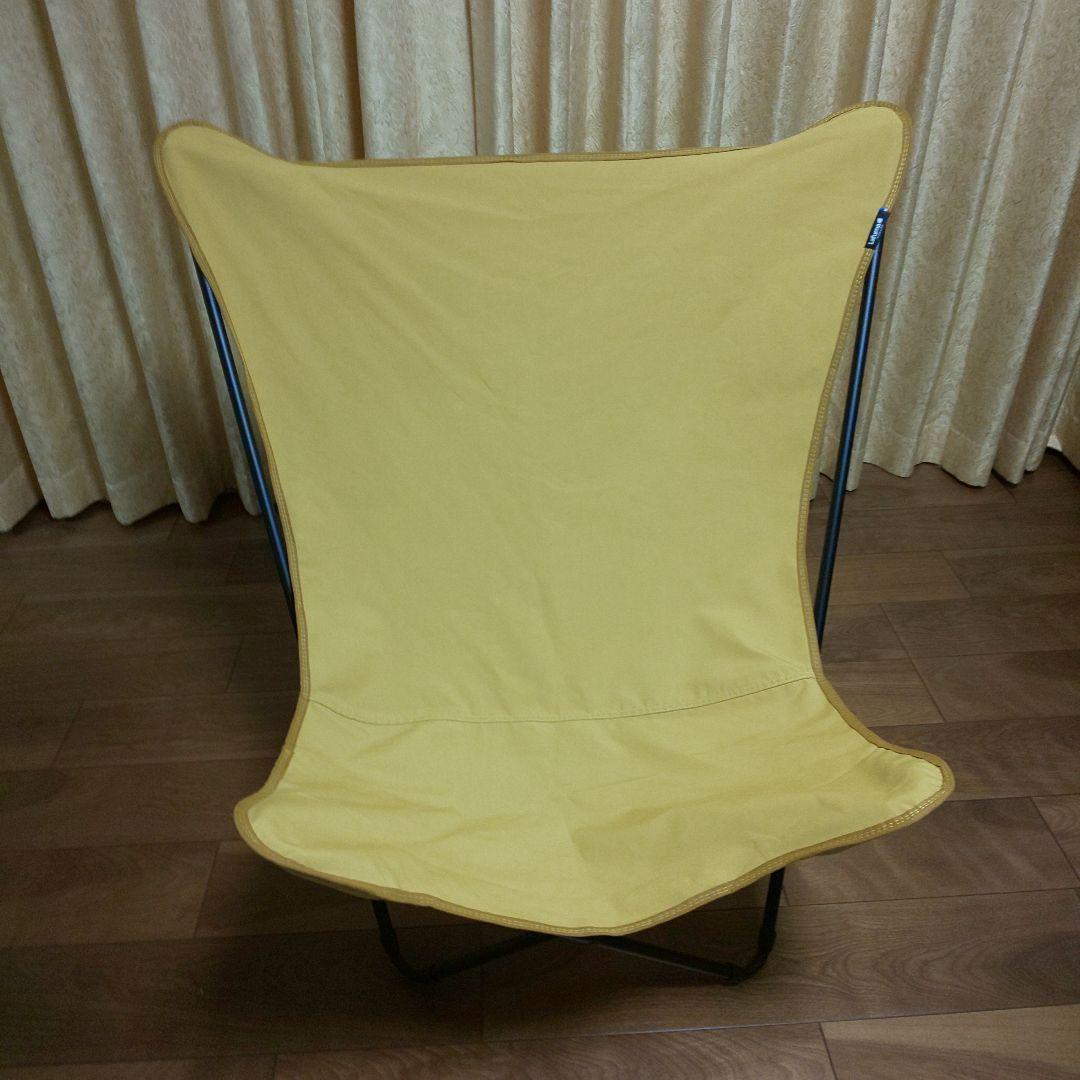 ラフマ Pop Up Chair XL バタフライチェア イエロー