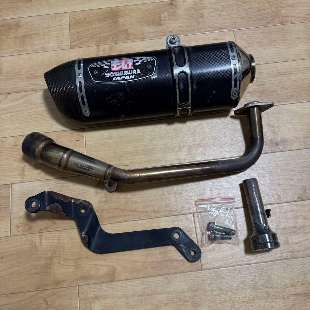 ヨシムラ PCX JF56 カーボンエンド マフラー