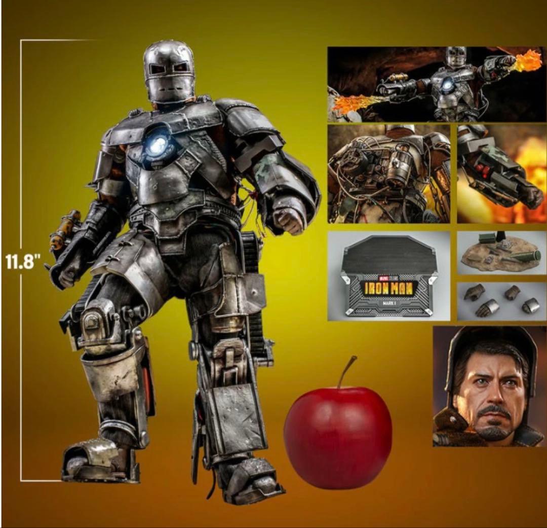 ホットトイズ MMS605D40 アイアンマン マークMK1 1/6フィギュア.