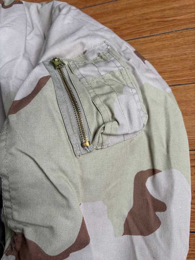 アルファMA-1 USA製　デッドストック　デザートカモ　迷彩