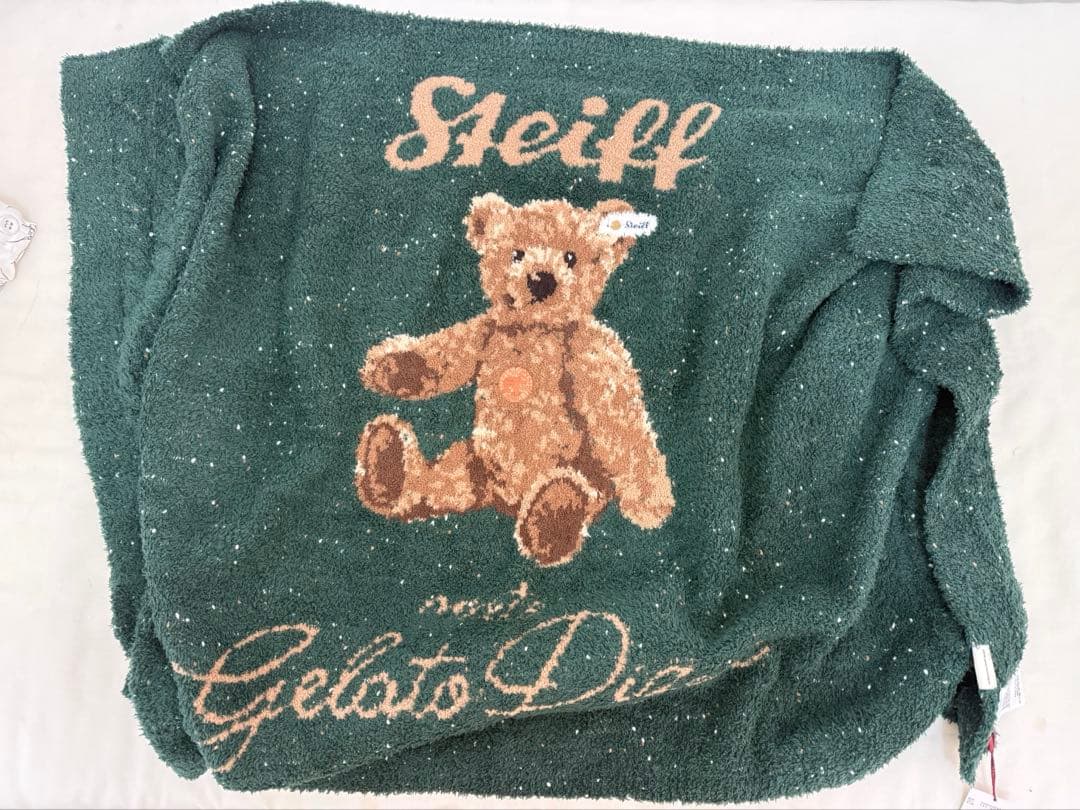 【Steiff】パウダーネップジャガードブランケット