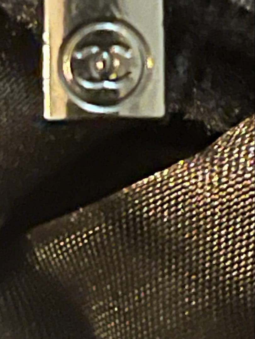 新品　CHANEL ノベルティ　シャネルショルダーバッグ　パイル　【ラス1】