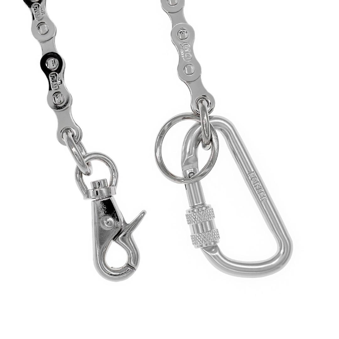 PORTERポーター BICYCLE CHAIN LONG シルバー