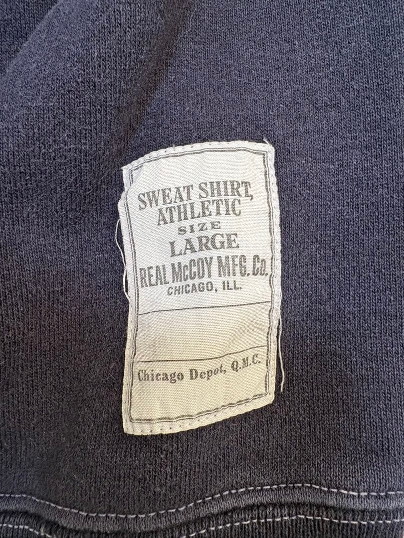 The REAL McCOY'S USAAFプリント スウェットシャツ メンズL