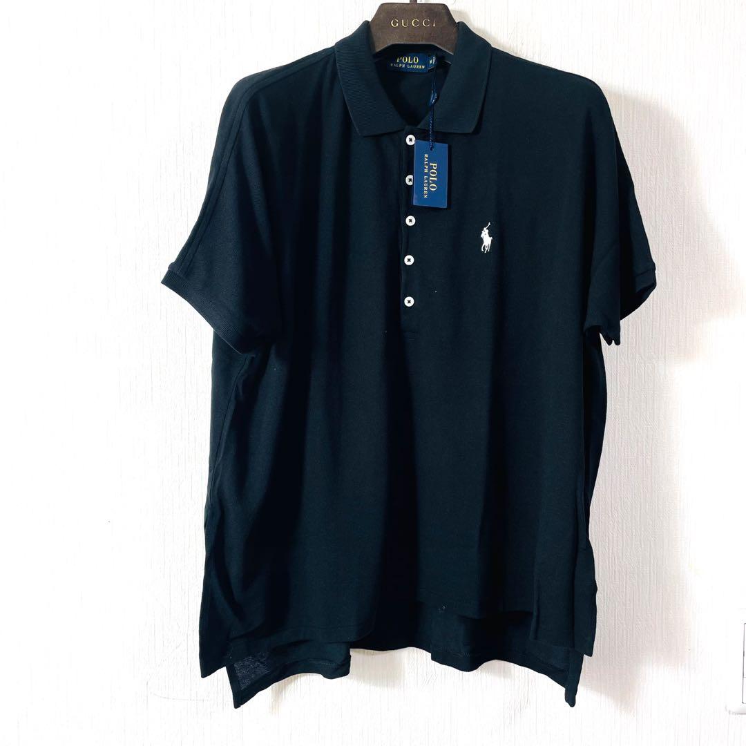 ꧁新 品꧂ POLO RALPH LAUREN ポロスリムフィットストレッチ黒M