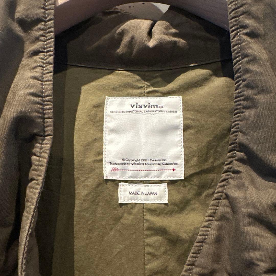 ジャケット・アウター visvim six-FIVE FISHTAIL PARKA(Olive)1