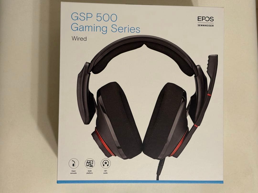 ゼンハイザー ゲーミングヘッドセット ノイズキャンセリング マイクGSP500