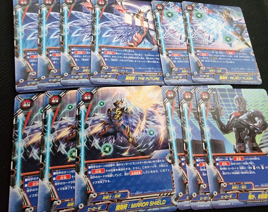 バディファイト　Jジェムクローンオリジンマント4枚セット　おまけ付き