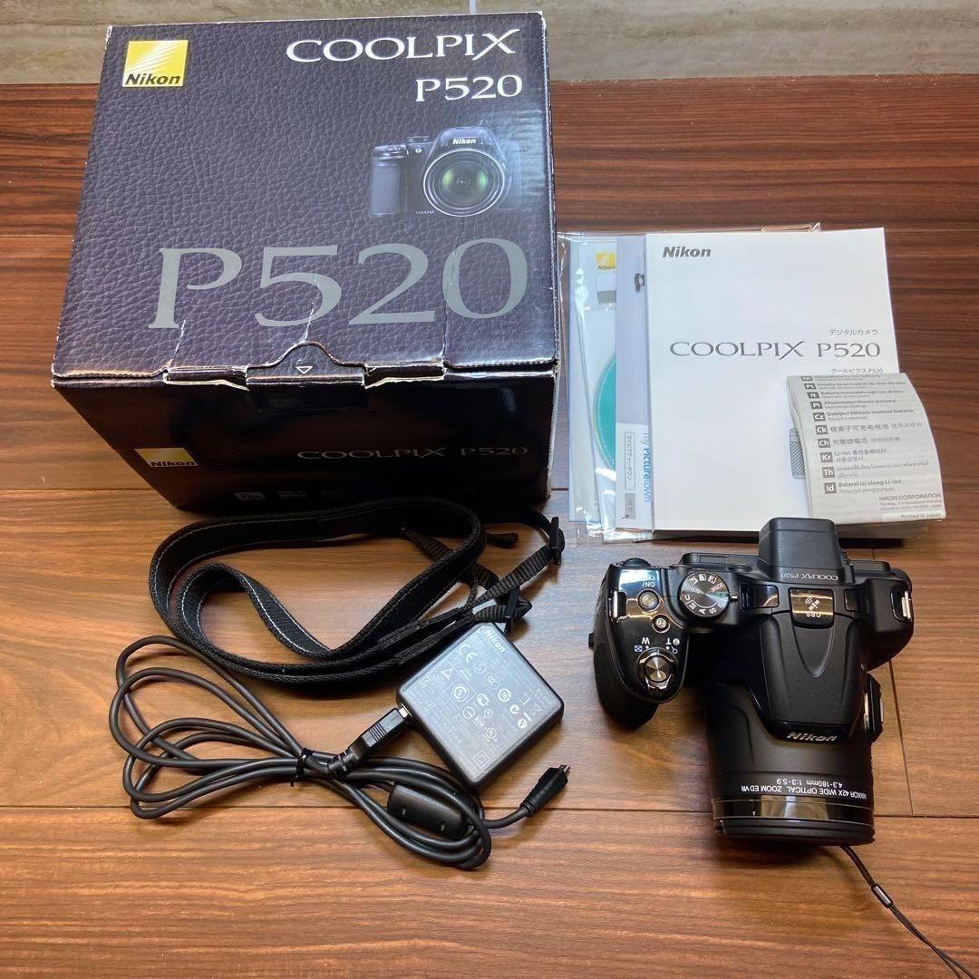 Nikon coolpix P520 ブラック デジカメ 2731
