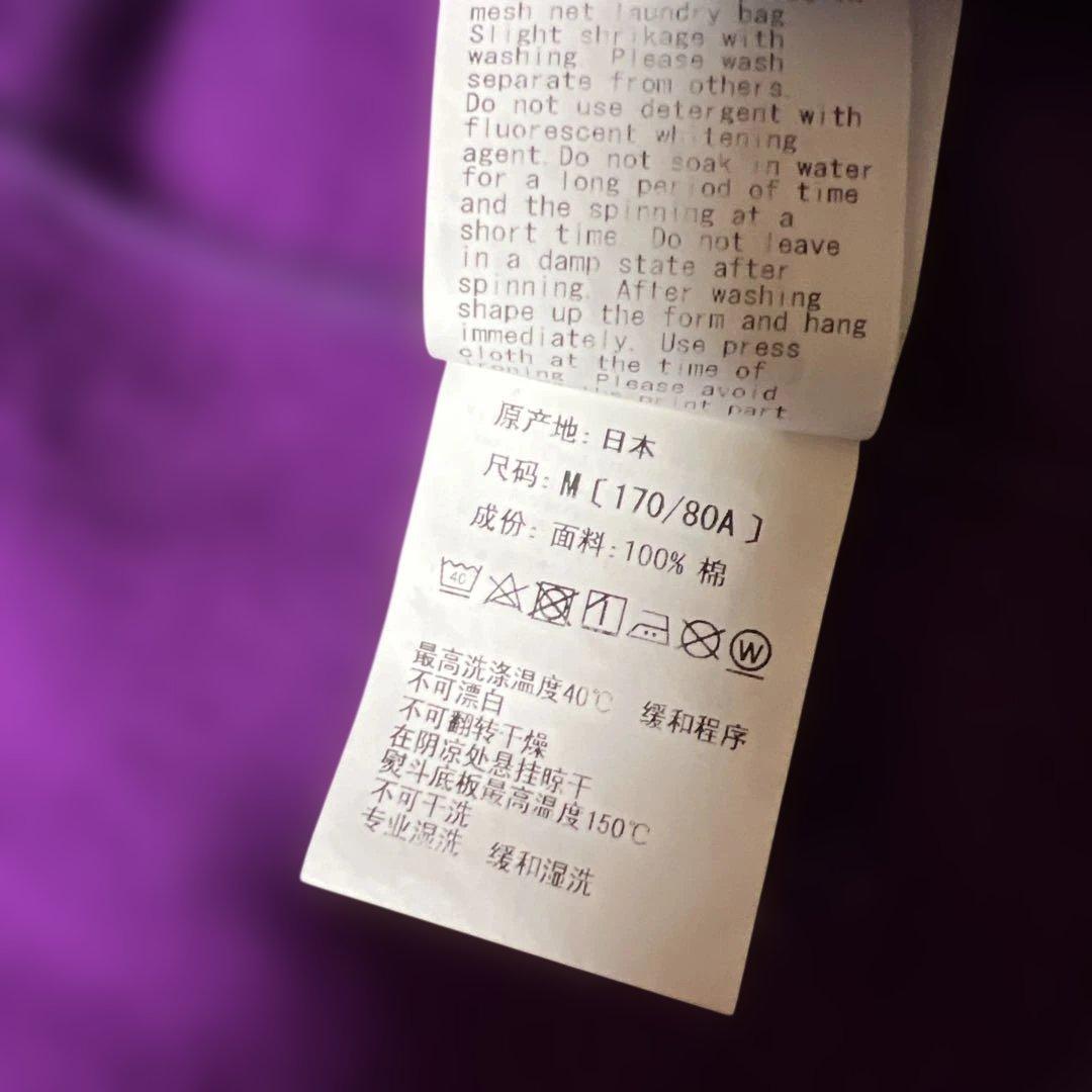 A BATHING APE シャークパーカー　パープル色　Mサイズ　美品