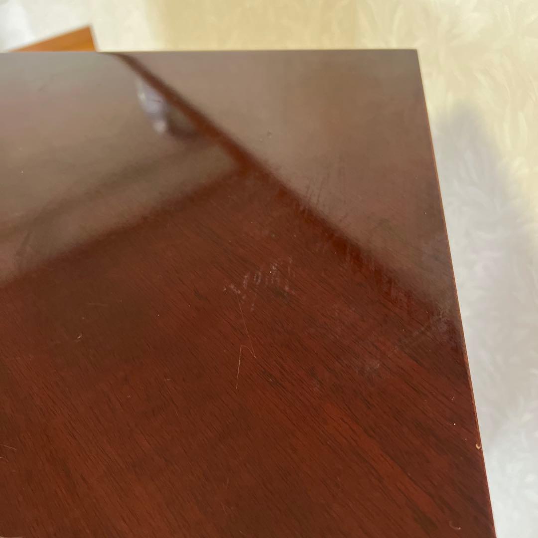 karimoku カリモク コーナーキャビネット 赤茶 オールド OLD ①