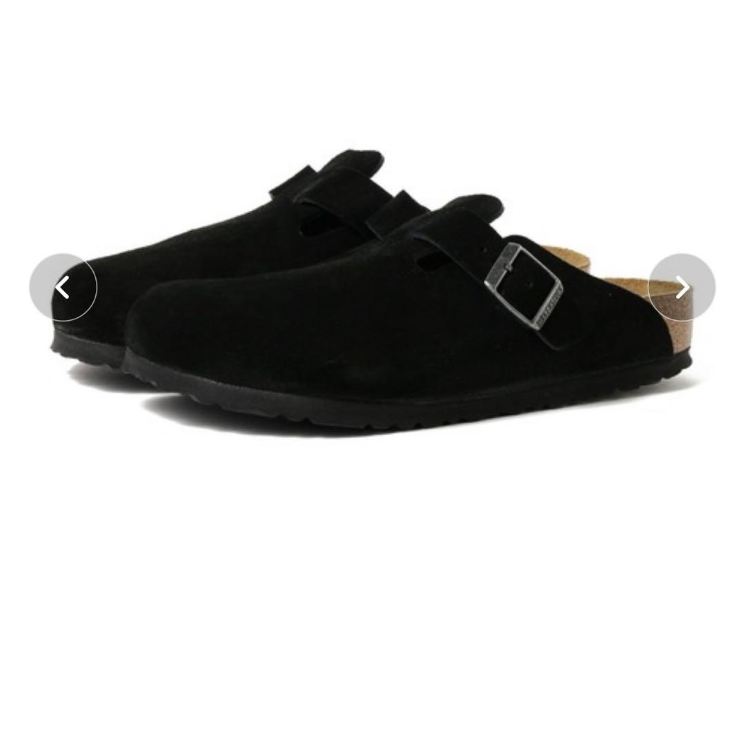 BIRKENSTOCK ボストン　38 ブラック