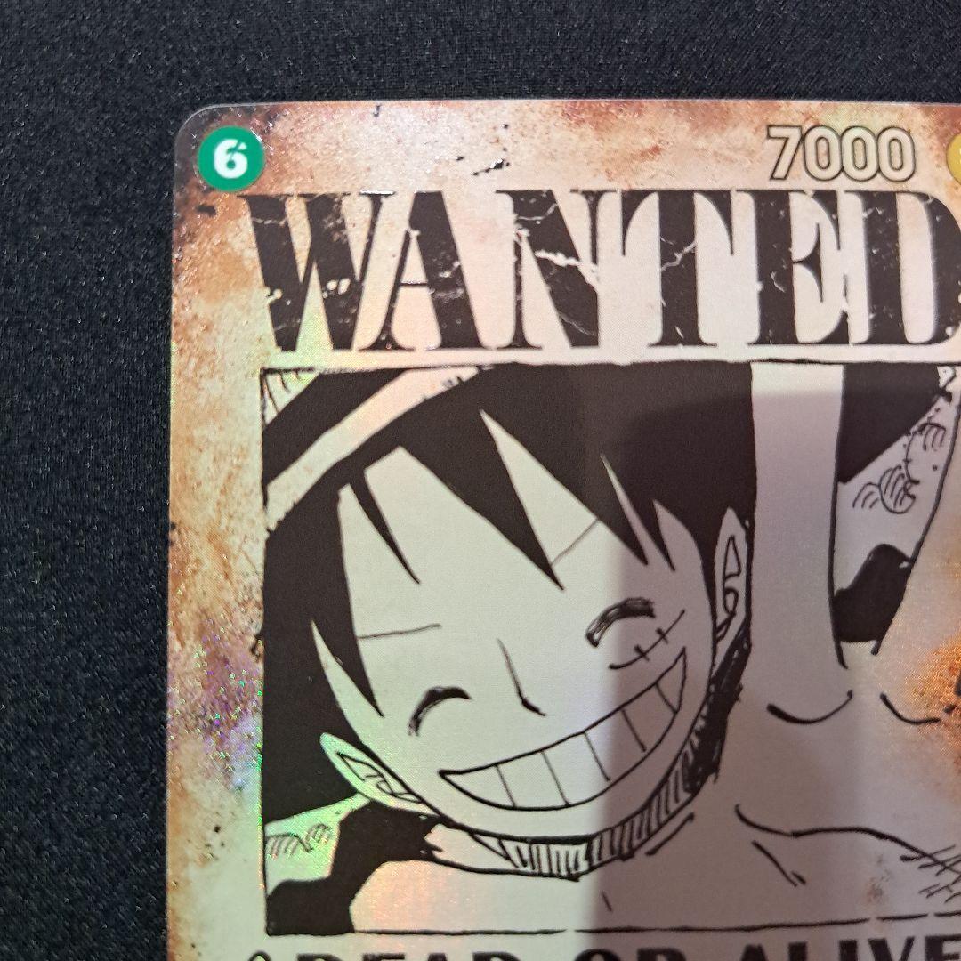 モンキー・D・ルフィ WANTED カード