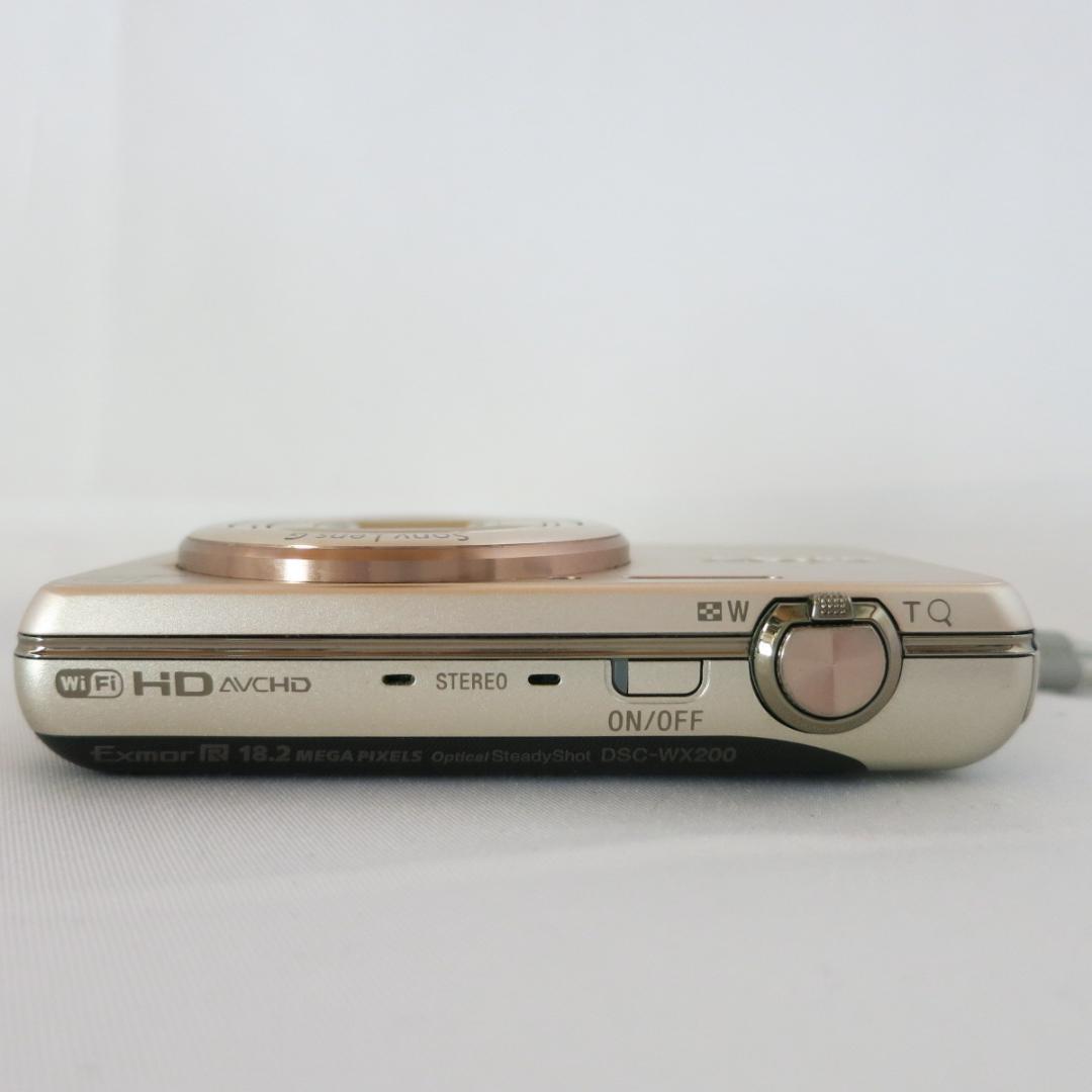 Sony サイバーショット DSC-WX200 デジタルカメラ　ゴールド