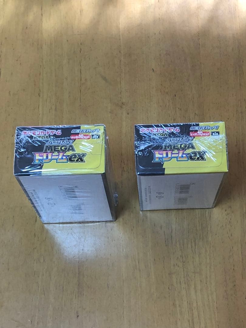 ポケモンカードゲーム MEGA ドリームex　2BOX新品未開封 シュリンク付き