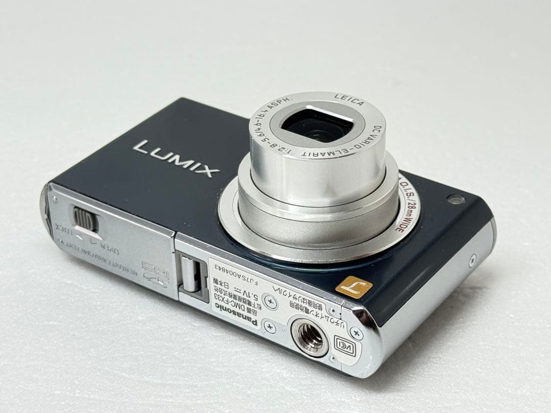 Panasonic DMC-FX33 コスモブルー 動作確認済 コンデジ レトロ