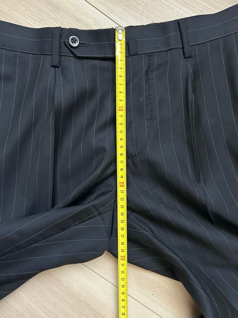 RINGJACKET×guji ロロピアーナ　ストライプスーツ　46