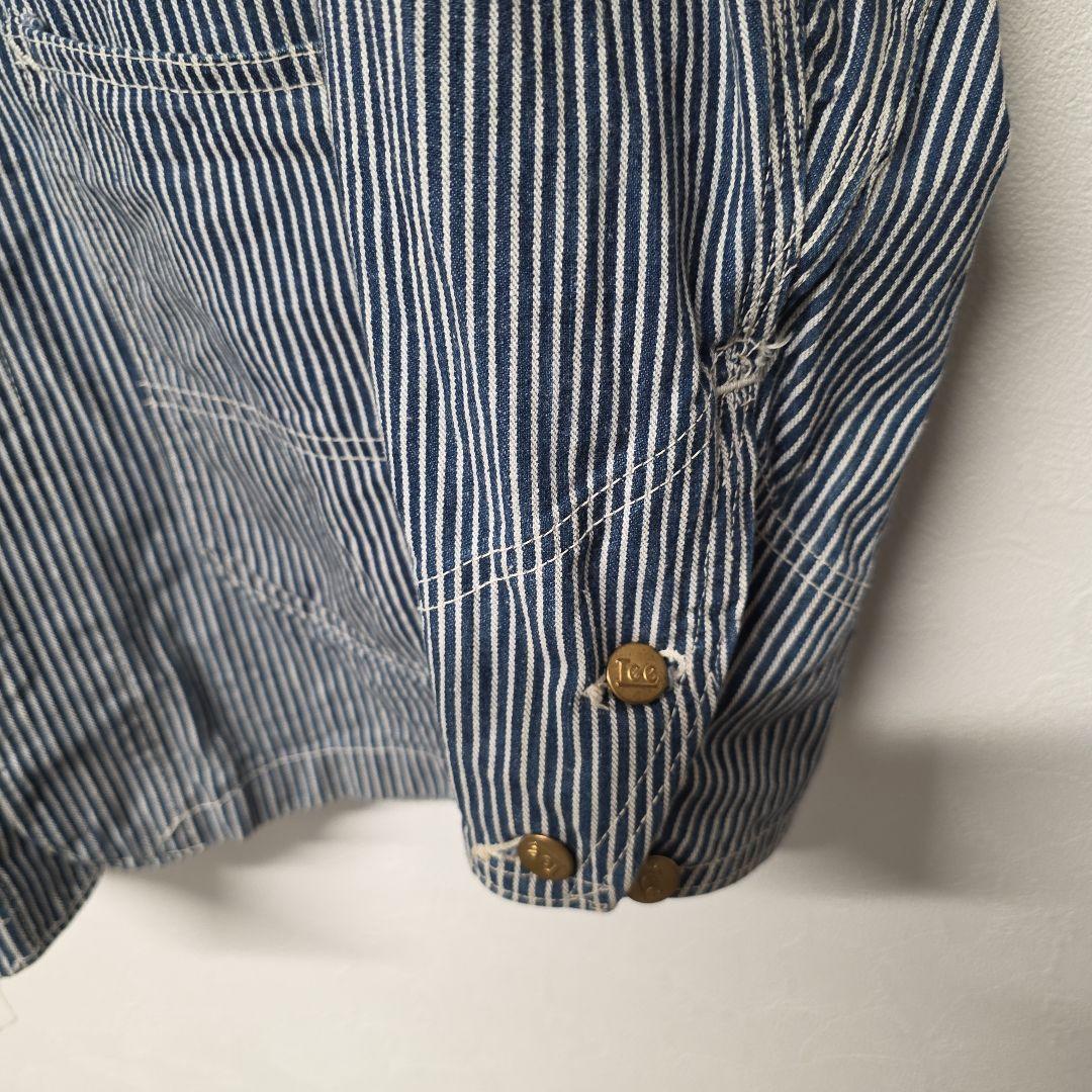 1946年 40s ハウスタグLee 98-Jヒッコリーストライプカバーオール