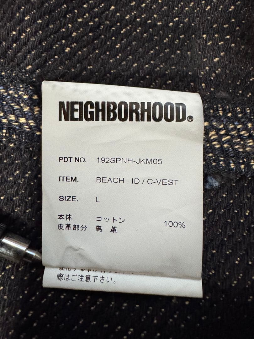 NEIGHBORHOOD BEACH ID / C-VEST Lサイズ