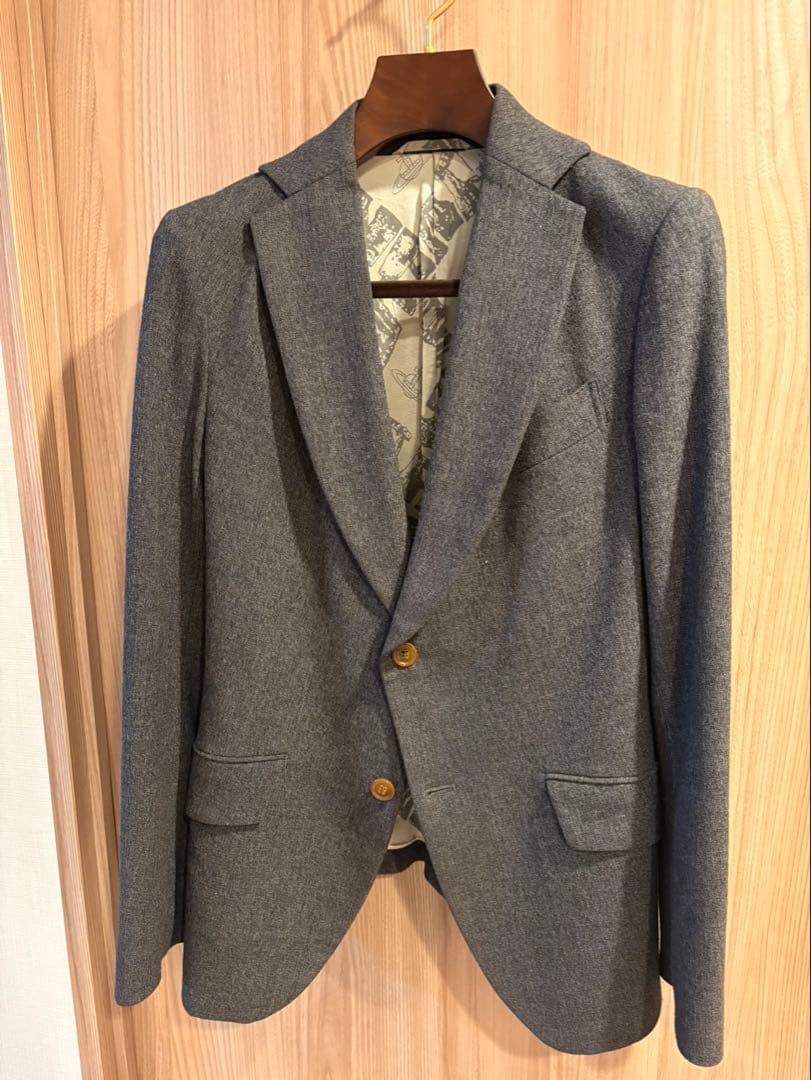 【週末価格】ヴィヴィアンウエストウッドマン 変形ジャケット オーブ総裏地