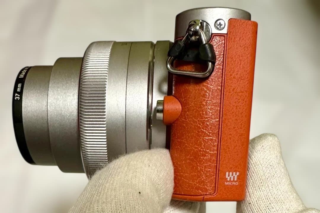 【動作品】LUMIXDMC-GM1オレンジ12-32mmレンズキット