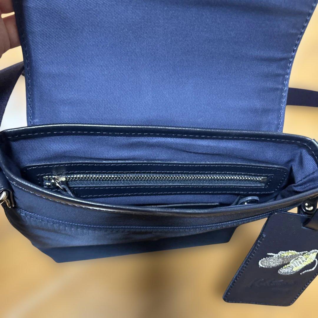 高田純次プロデュースキタムラお散歩バック2nd ダークブルー　美品