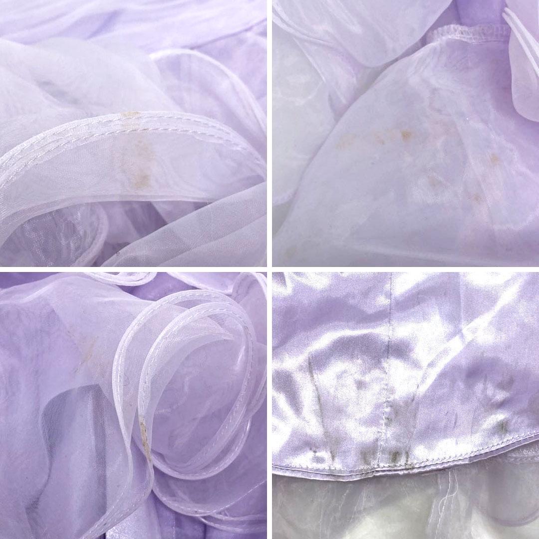 AngelR エンジェルアール ショートインロングドレス バースデー ラベンダー