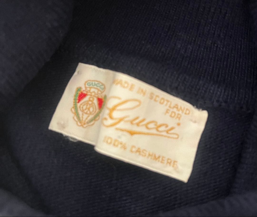 GUCCI カシミヤ100% タートルネック セーター　メンズS