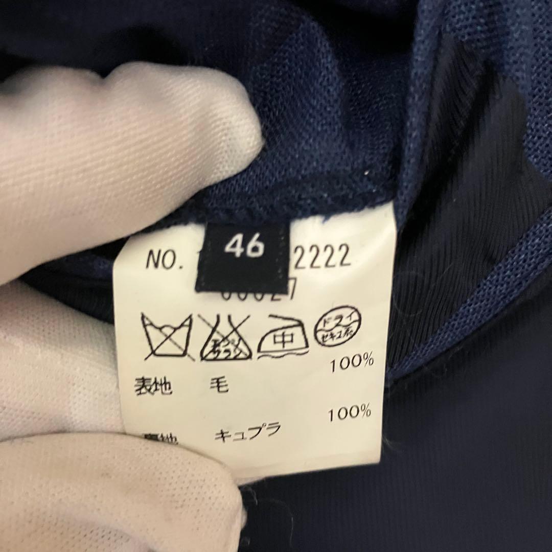 ✨未使用級✨SHIPS ロロピアーナ　テーラード　ウィンドペン　ネイビー　高級