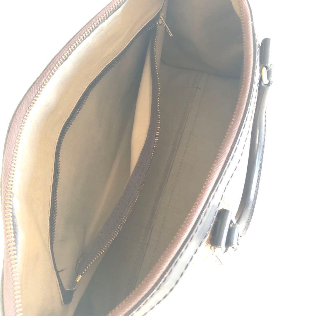 値下げします！Dior トートバッグ キャンバス レザー ブラウン