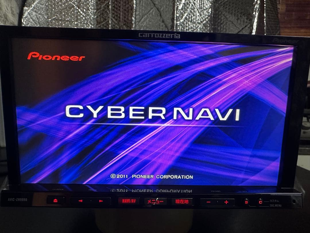 Pioneer Cyber Navi AVIC-ZH9990ラジオチューナー