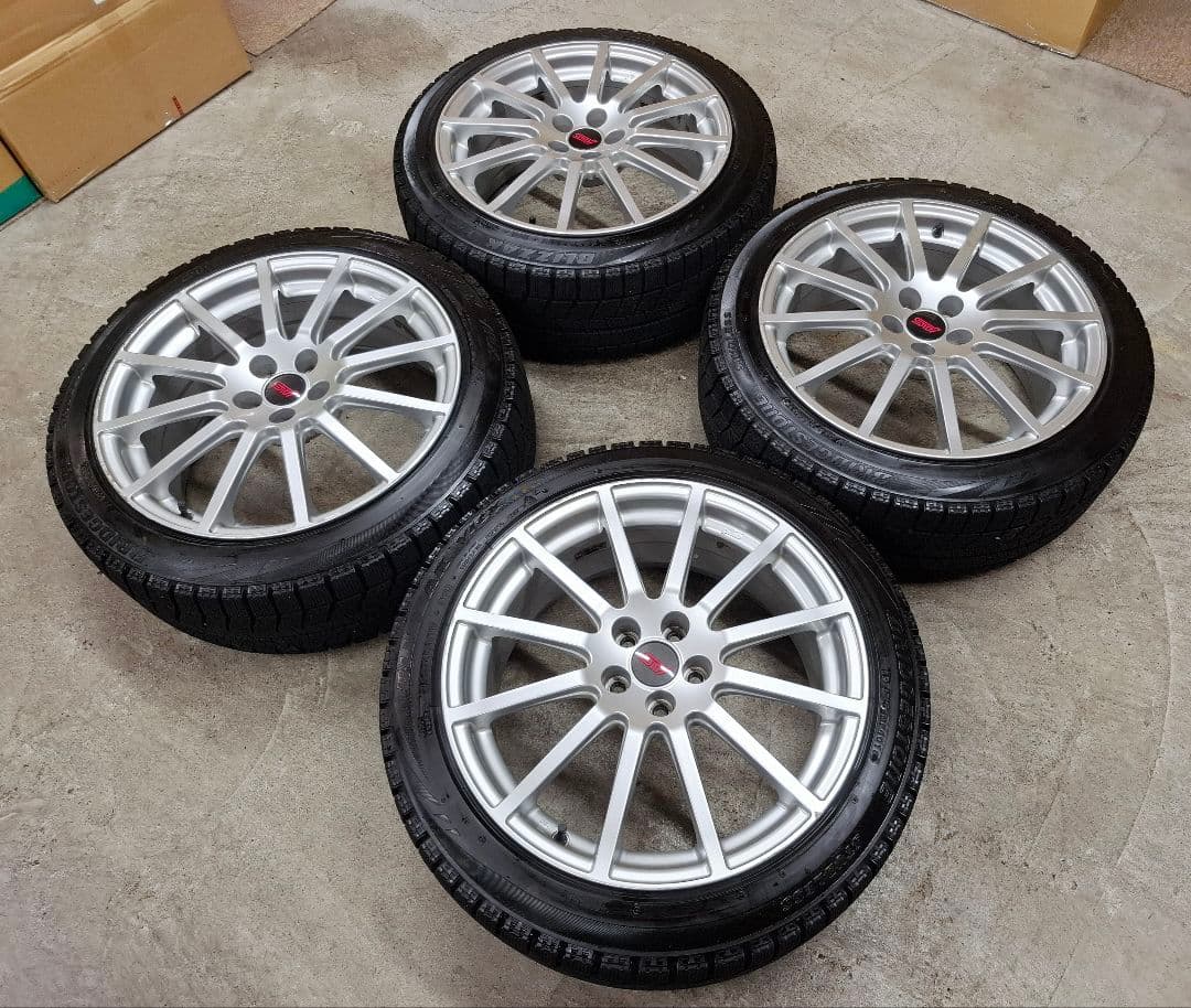 スバル レガシィ STI ts 18インチ 8.0J 純正 ホイールタイヤ