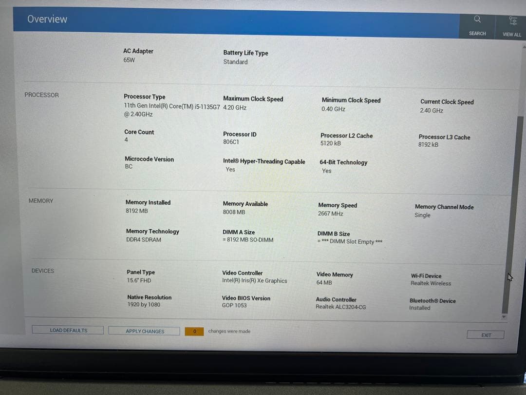 Dell Inspiron 15 3511 ノートPC