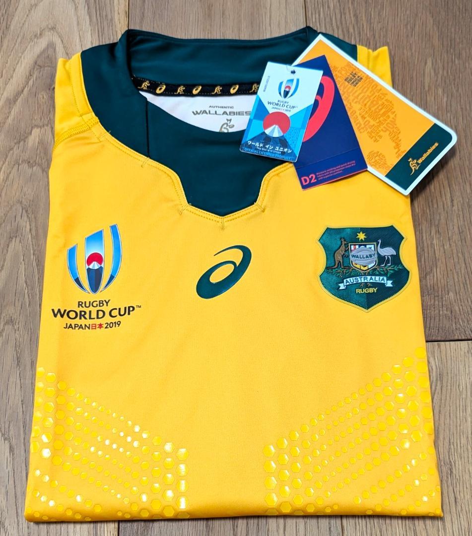 正規品★海外L★オーストラリア ラグビーワールドカップ RWC2019 ジャージ
