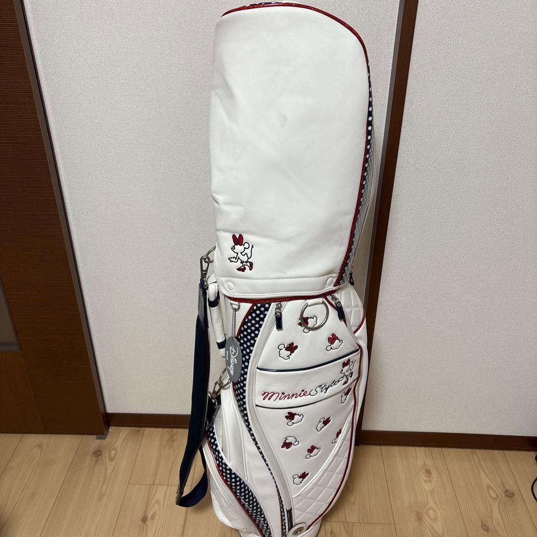 ディズニー　ミニースタイル ゴルフキャディバッグ
