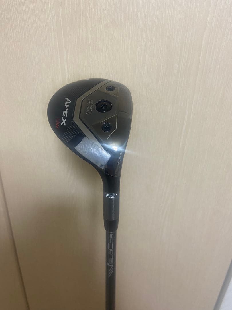 キャロウェイ　apex uw 2026 23度
