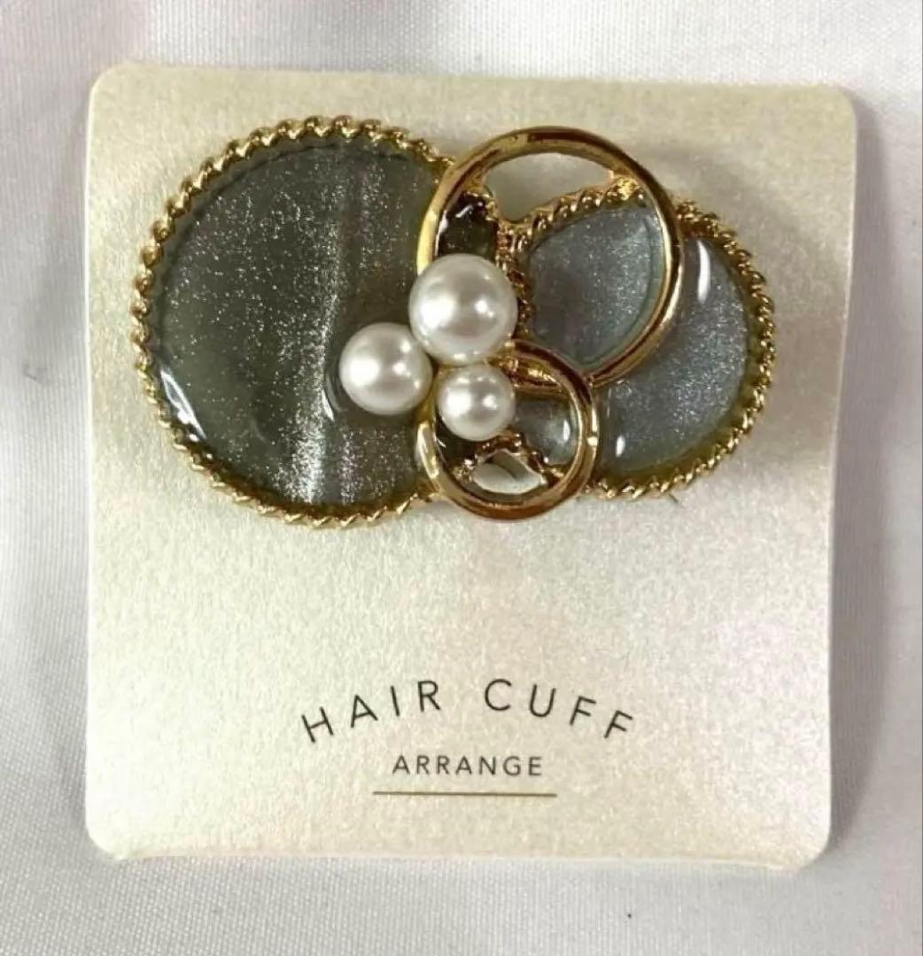 ぽぴー様　チェック柄　ヘアクリップ　バンス　バンズクリップ　ヘアアクセサリー