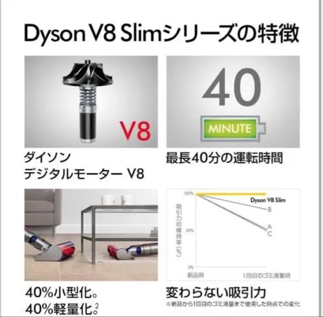 Dyson(ダイソン) Dyson V8 Slim Fluffy