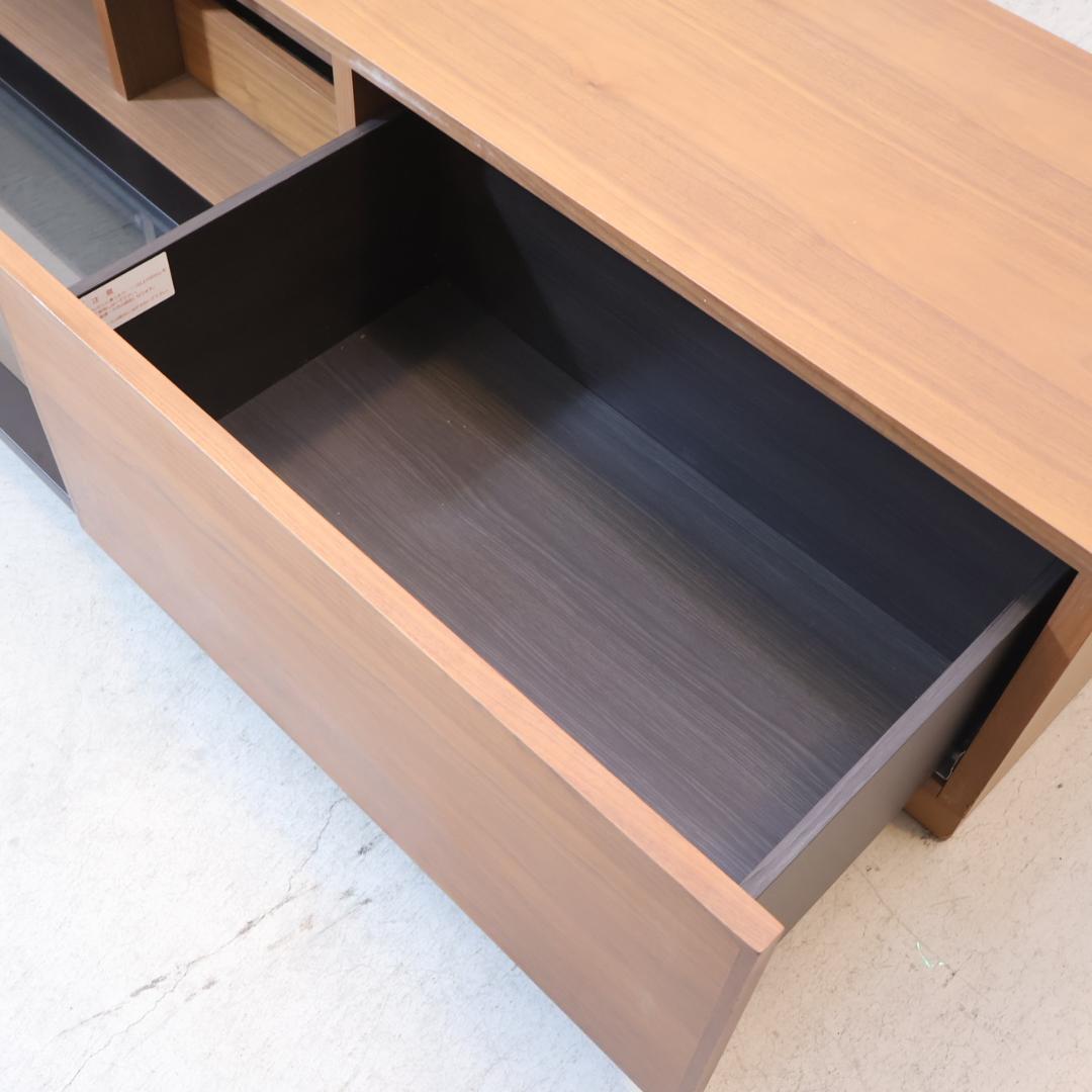 ACTUS アクタス SHINE ウォールナット材 テレビボード ローボード