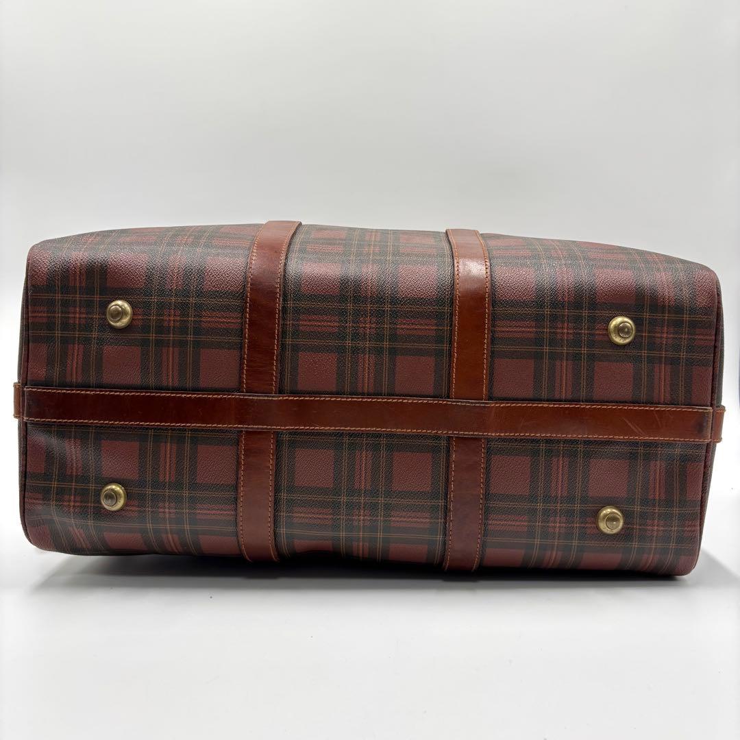 RALPH LAUREN 2way ボストンバッグ レッド チェック 希少