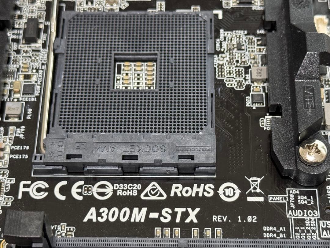 m*a様 asrock deskmini A300 ベアボーン