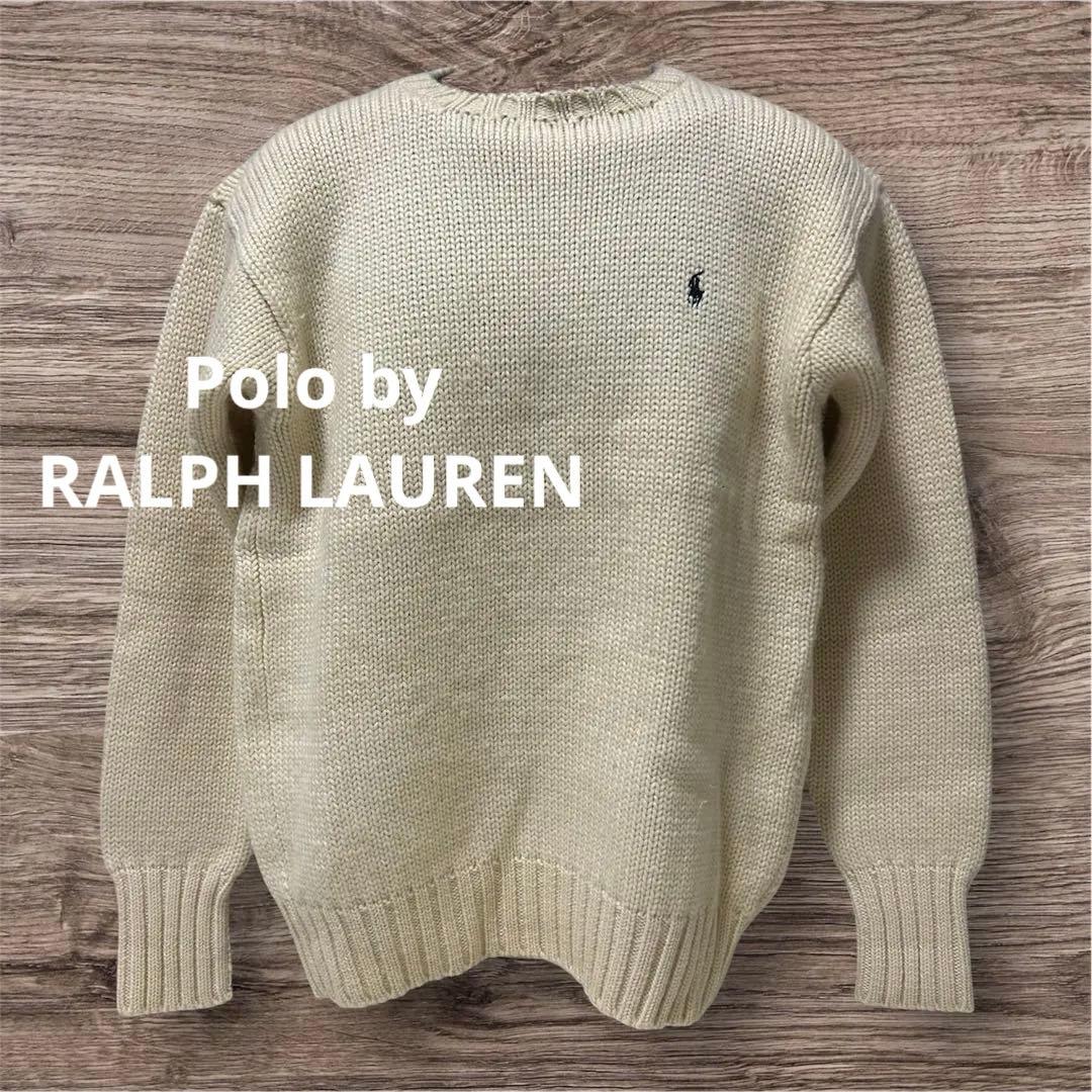 POLO RALPH LAUREN ポロ ラルフ ローレン　ウールセーター　M