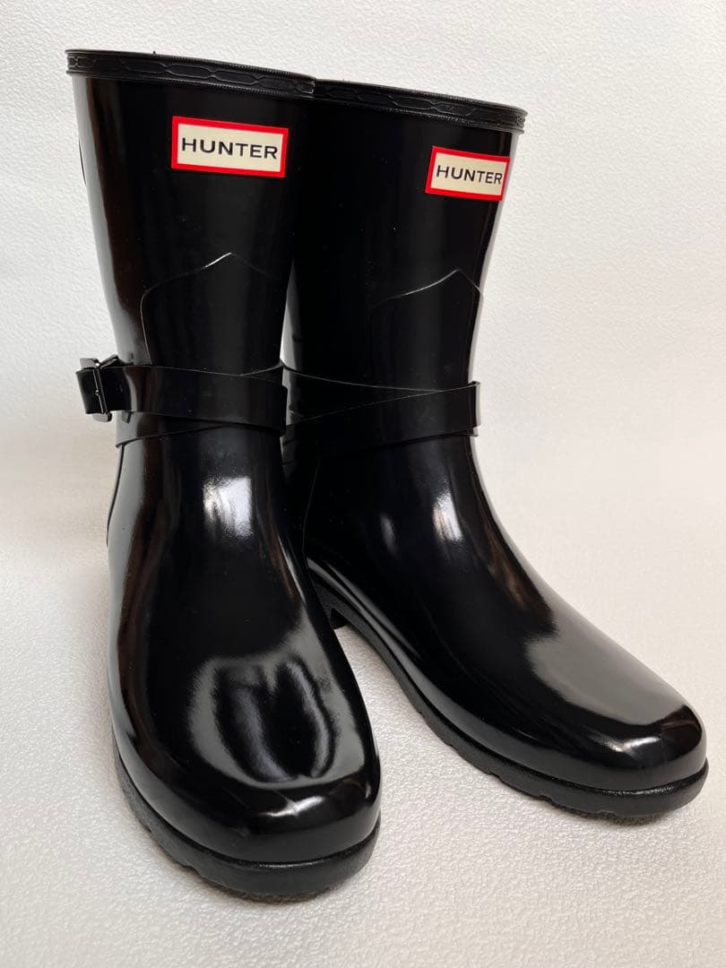 【美品】HUNTER レインブーツ UK6 24.5 cm (eu 39)