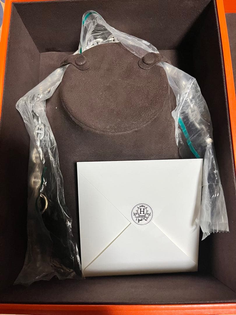 新品HERMES シェーヌダンクル　ネックレスGM29コマ　最安値